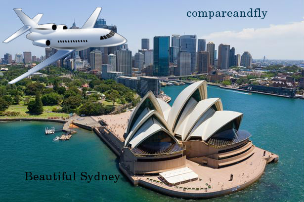 compare flight tickets to Sydney